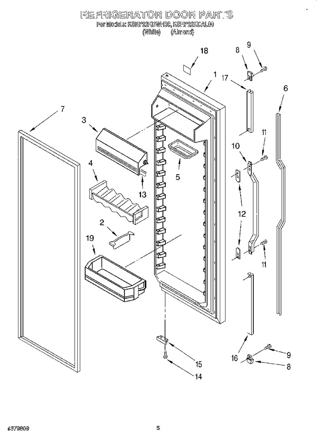 Diagram for KSRP22KDWH00