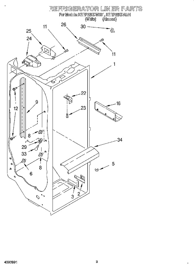 Diagram for KSRP22KDAL01