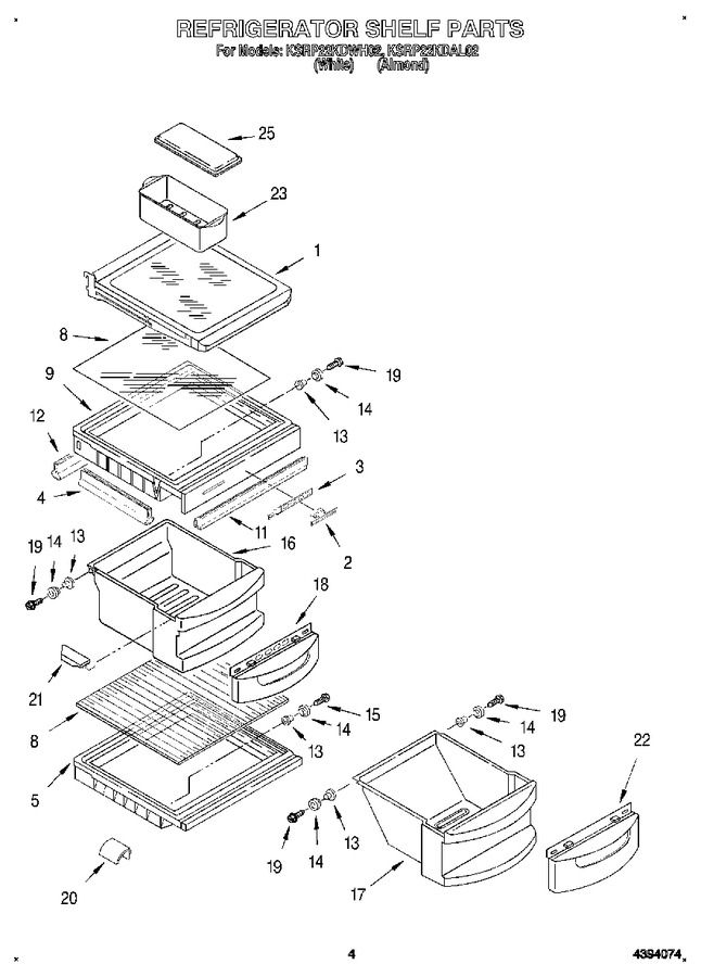 Diagram for KSRP22KDWH02