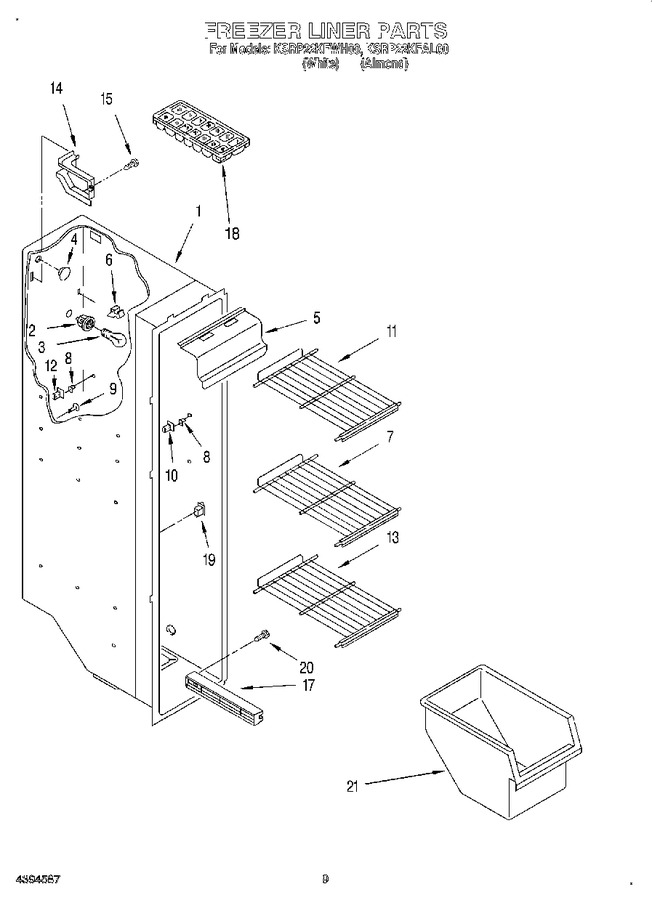 Diagram for KSRP22KFAL00