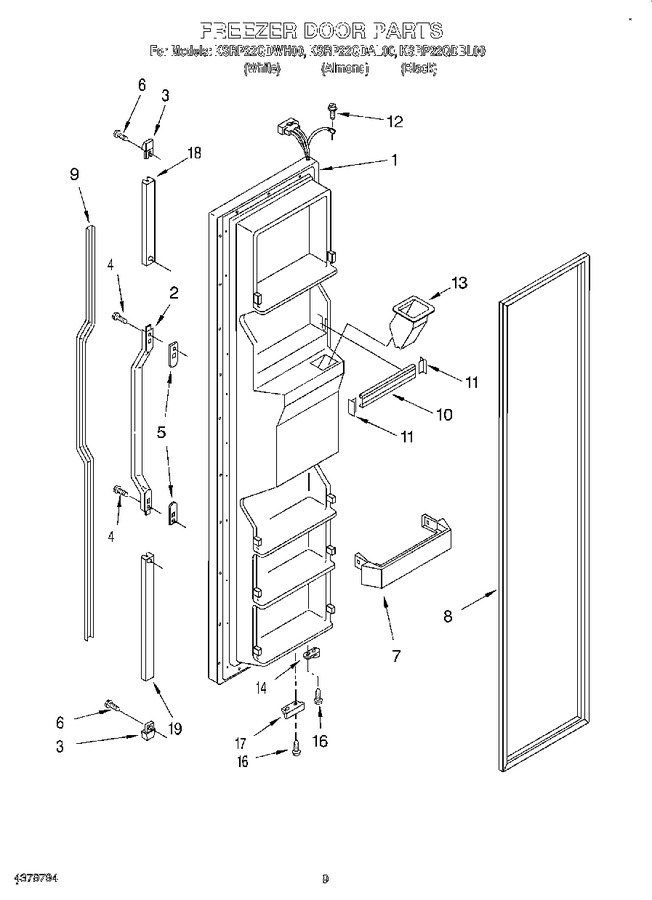 Diagram for KSRP22QDAL00