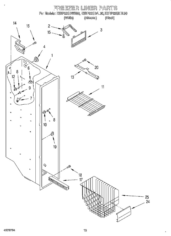 Diagram for KSRP22QDBL00