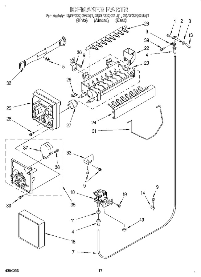 Diagram for KSRP22QDAL01