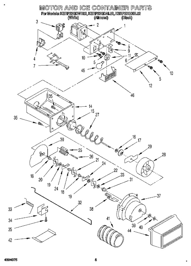 Diagram for KSRP22QDWH02