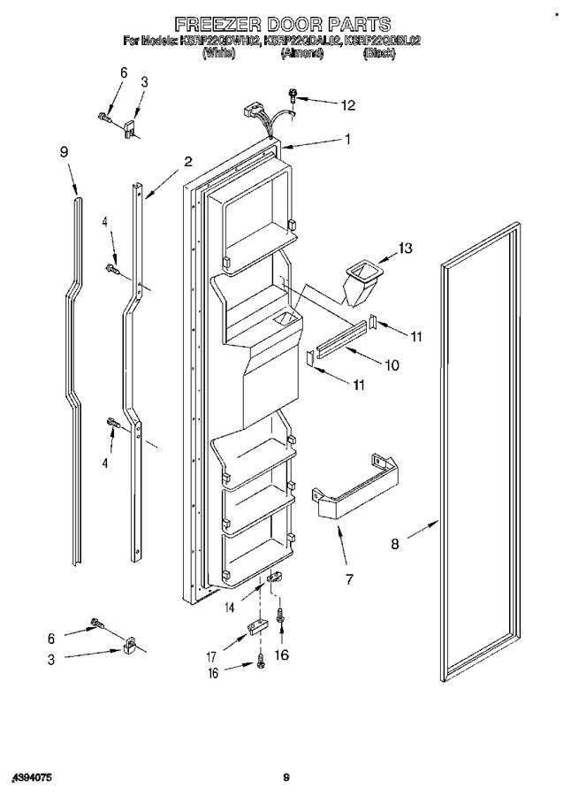 Diagram for KSRP22QDWH02