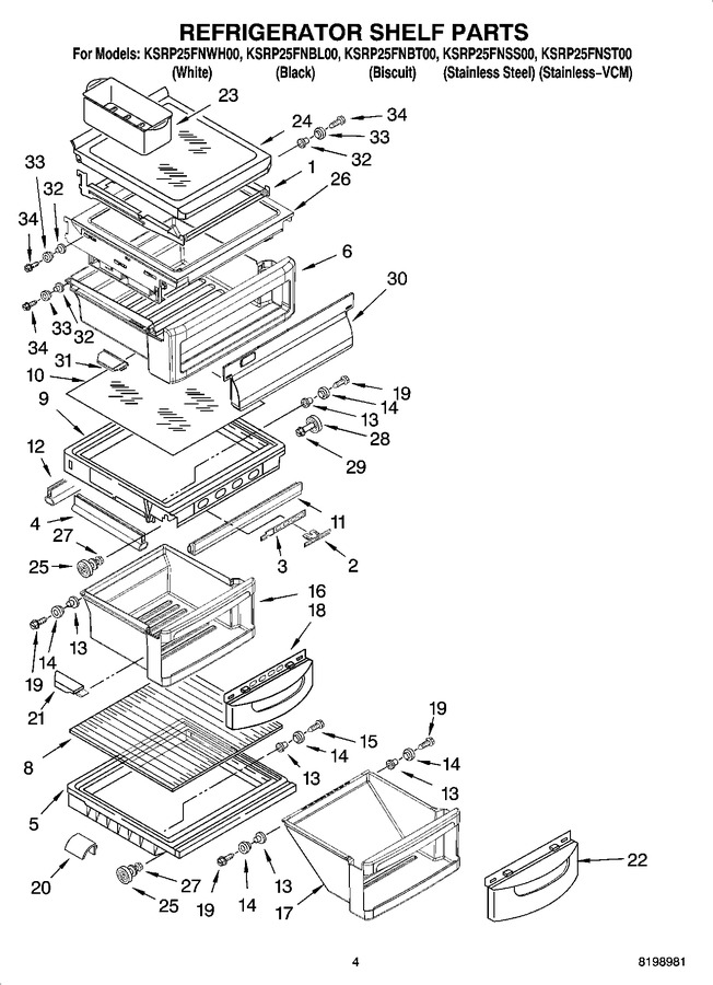 Diagram for KSRP25FNSS00