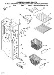 Diagram for 04 - Freezer Liner Parts