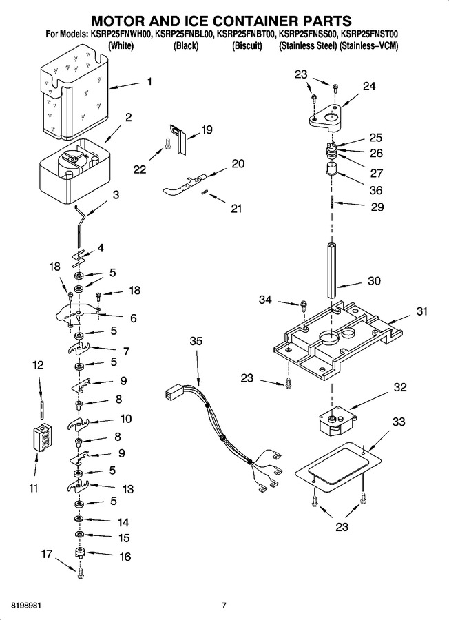 Diagram for KSRP25FNSS00