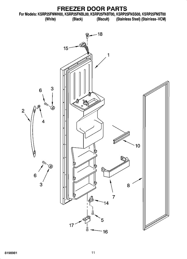 Diagram for KSRP25FNSS00