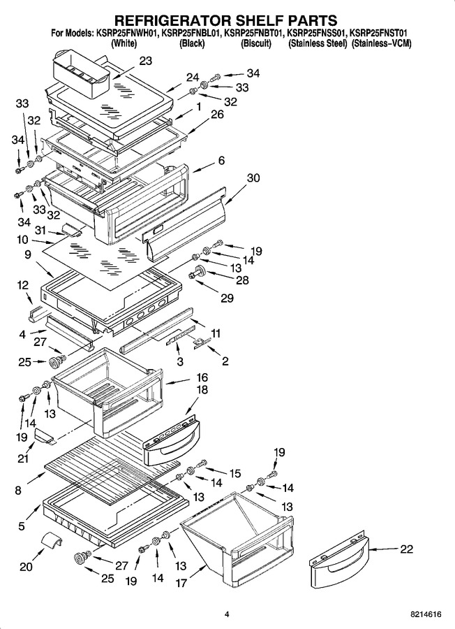 Diagram for KSRP25FNSS01