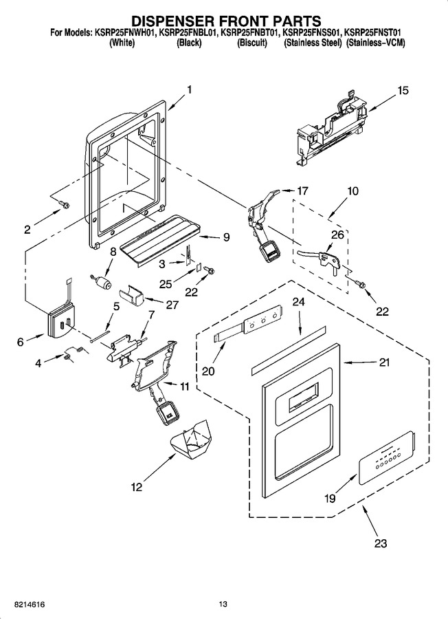 Diagram for KSRP25FNST01