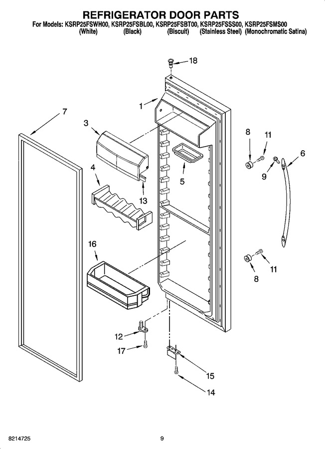 Diagram for KSRP25FSMS00