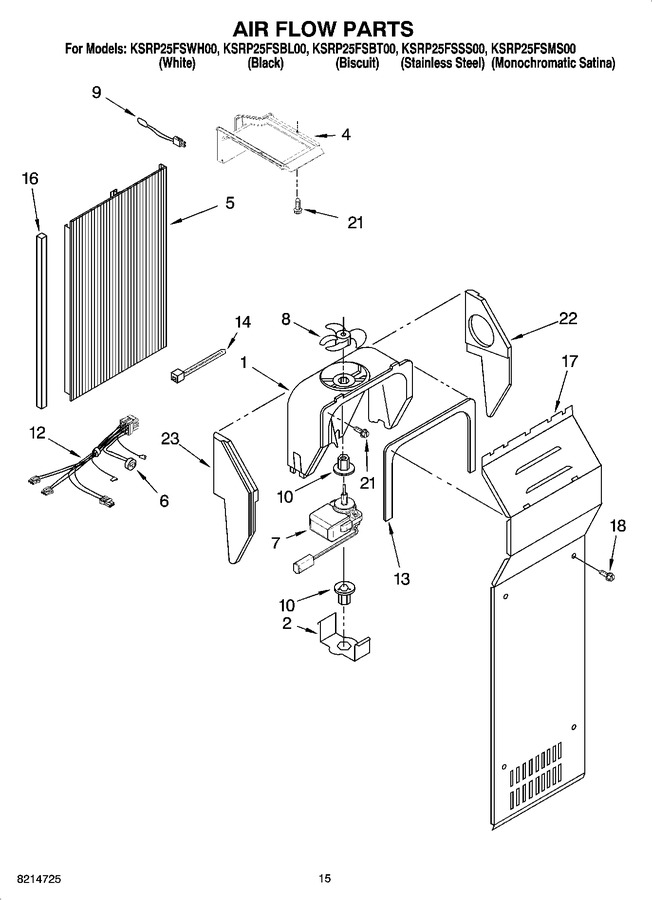 Diagram for KSRP25FSBL00