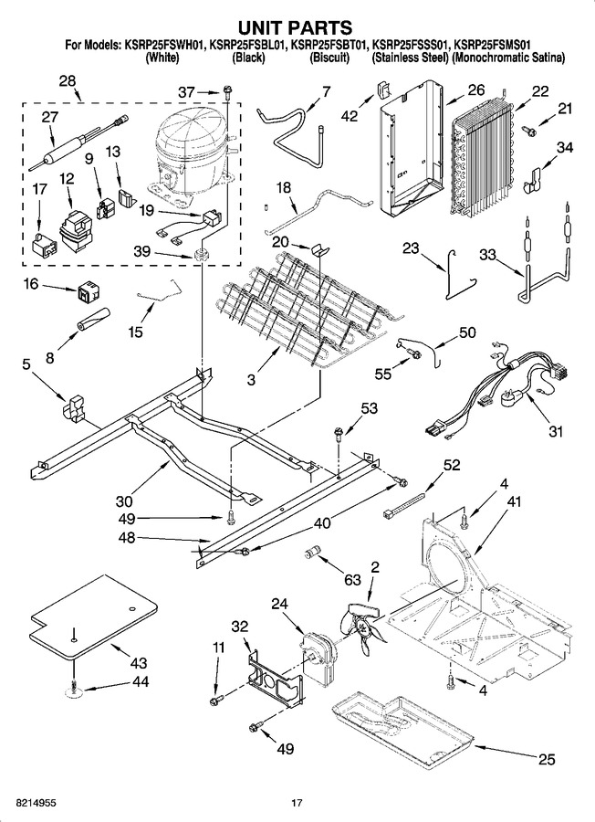 Diagram for KSRP25FSMS01