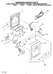 Diagram for 08 - Dispenser Front Parts