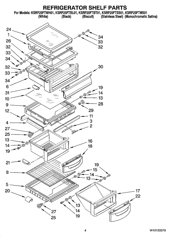 Diagram for KSRP25FTBT01