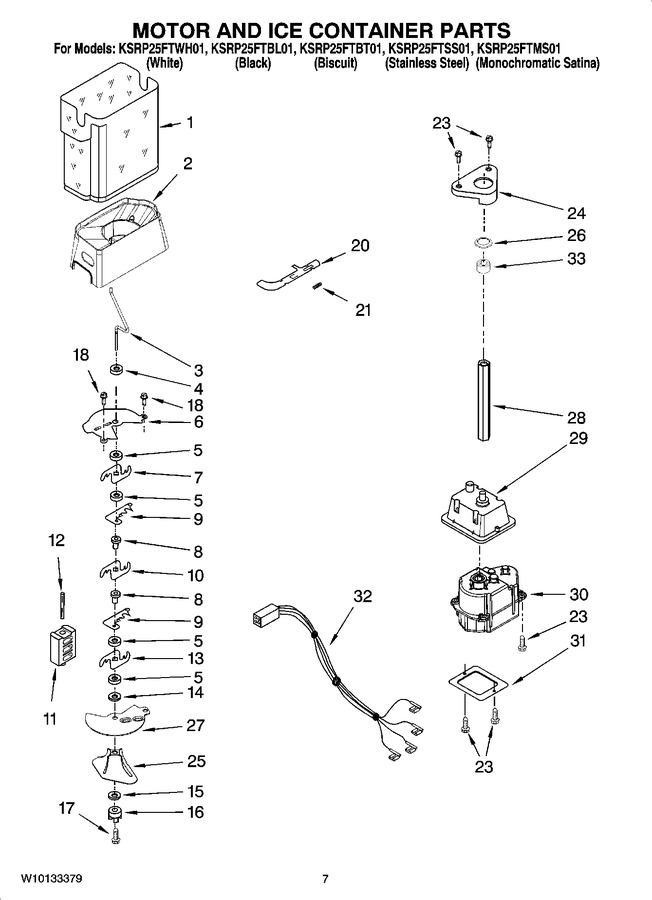 Diagram for KSRP25FTSS01