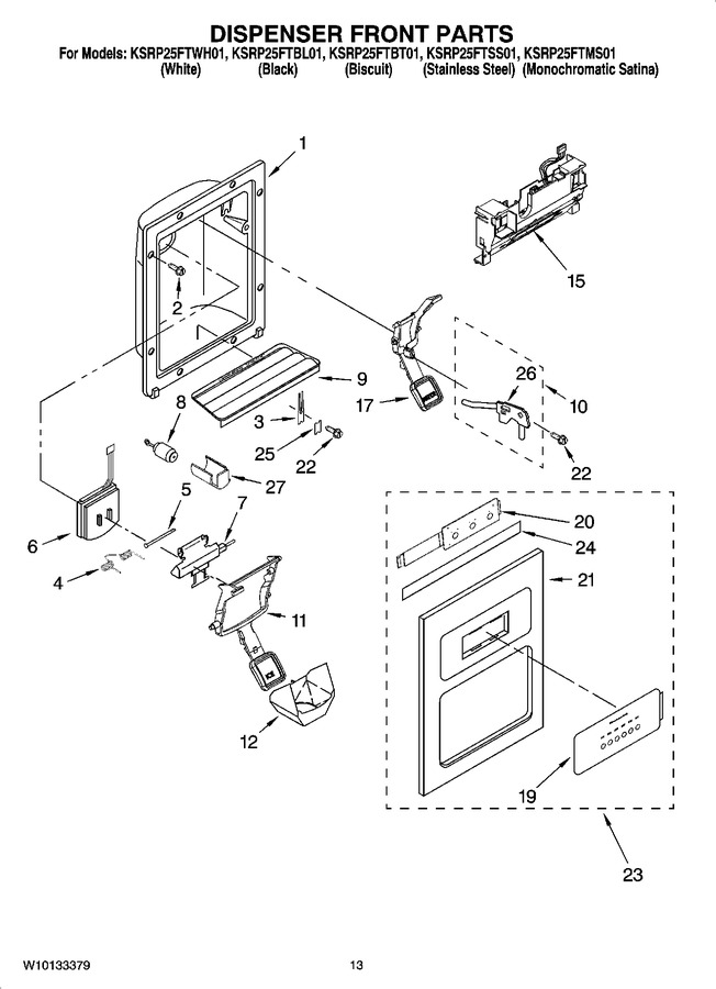 Diagram for KSRP25FTBT01