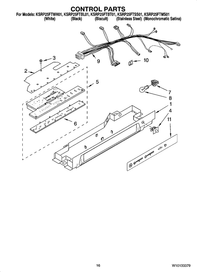 Diagram for KSRP25FTBL01