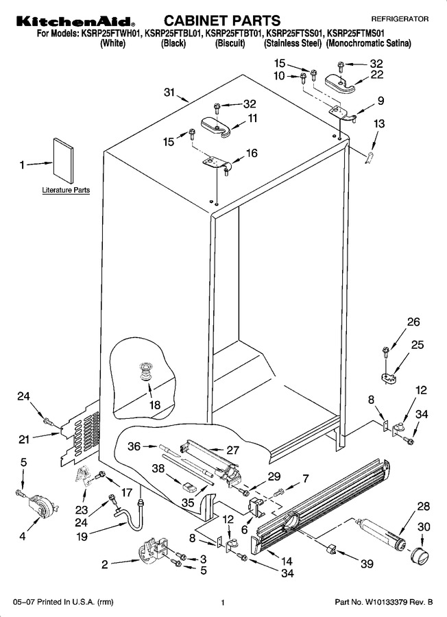 Diagram for KSRP25FTSS01