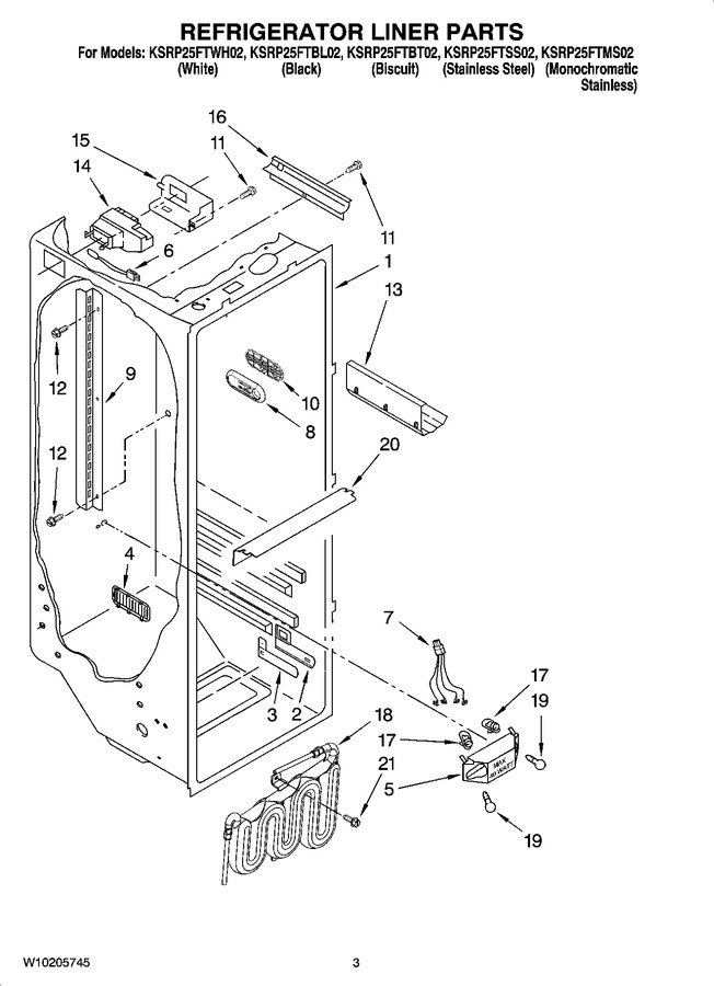 Diagram for KSRP25FTBT02