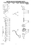 Diagram for 05 - Motor And Ice Container Parts