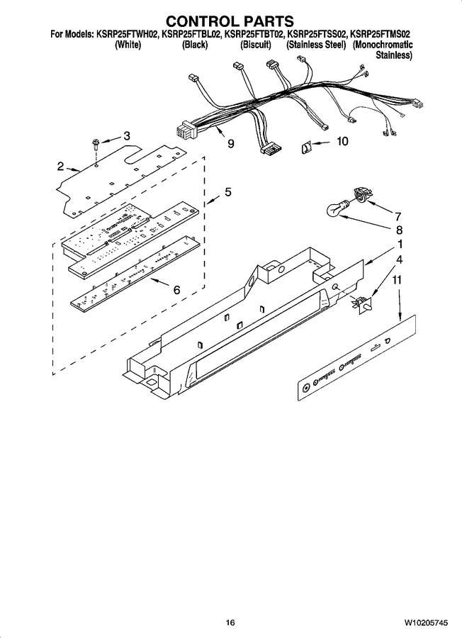 Diagram for KSRP25FTSS02