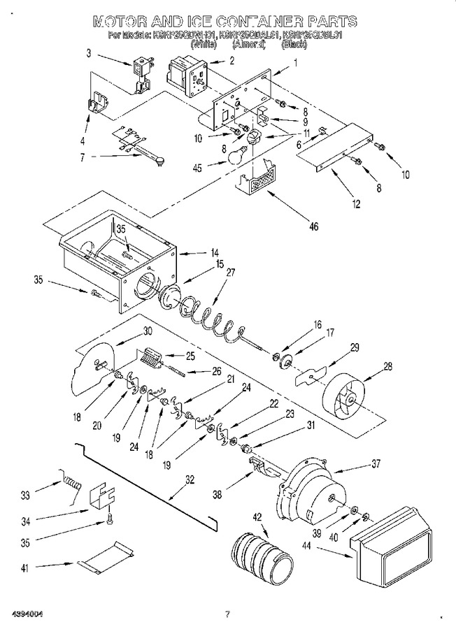 Diagram for KSRP25QDWH01