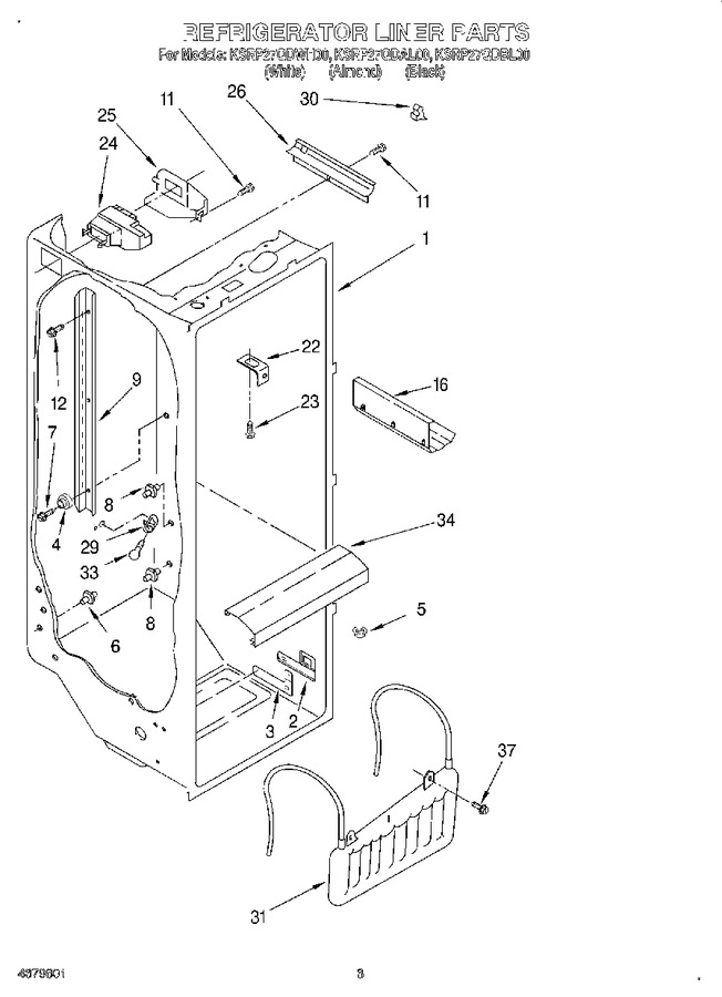 Diagram for KSRP27QDAL00