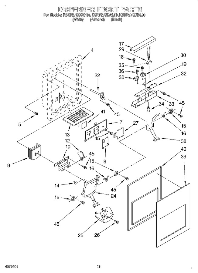 Diagram for KSRP27QDWH00