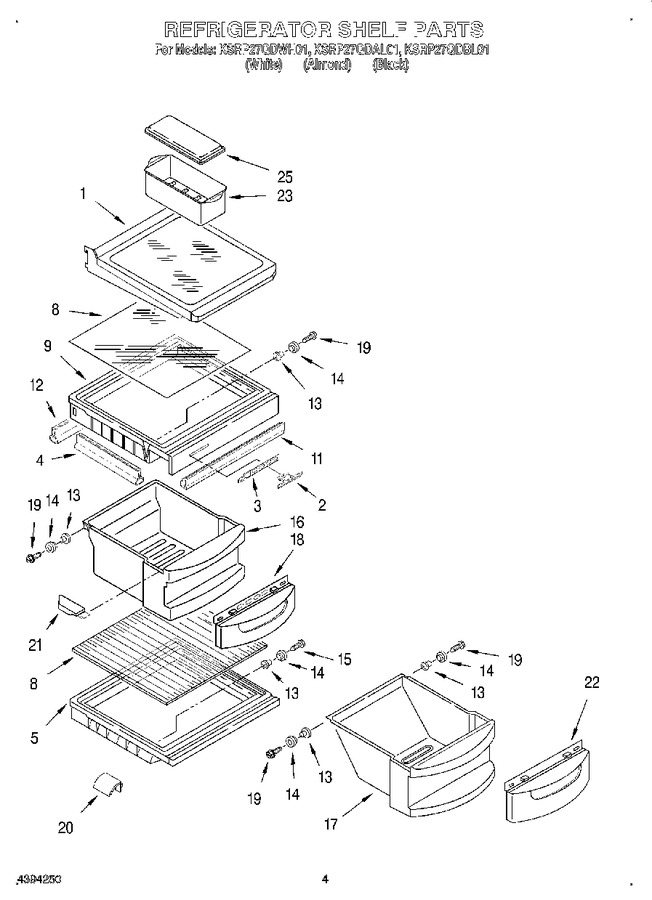 Diagram for KSRP27QDWH01