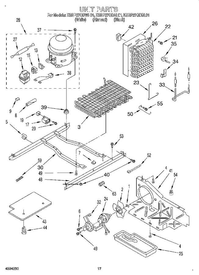 Diagram for KSRP27QDWH01