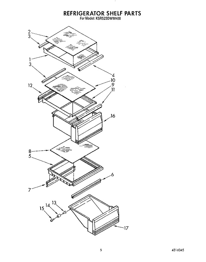 Diagram for KSRS22DWAL00