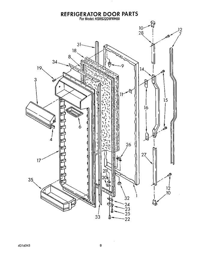 Diagram for KSRS22DWAL00