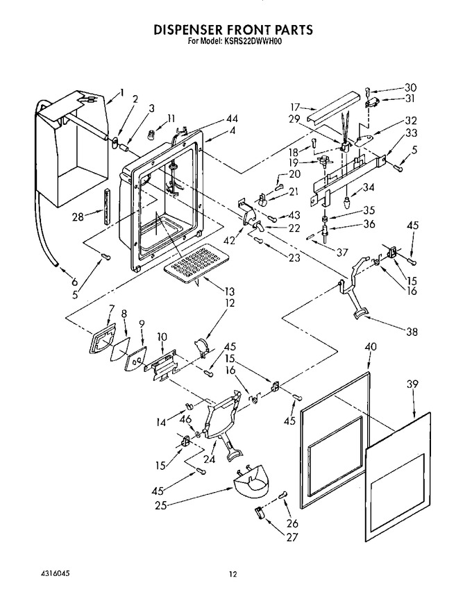 Diagram for KSRS22DWWH00