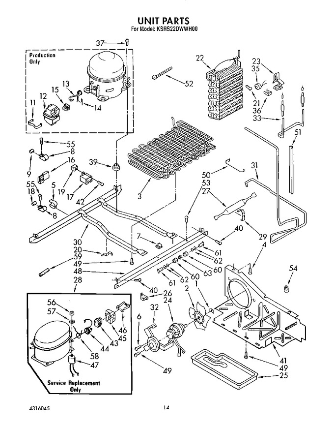 Diagram for KSRS22DWAL00