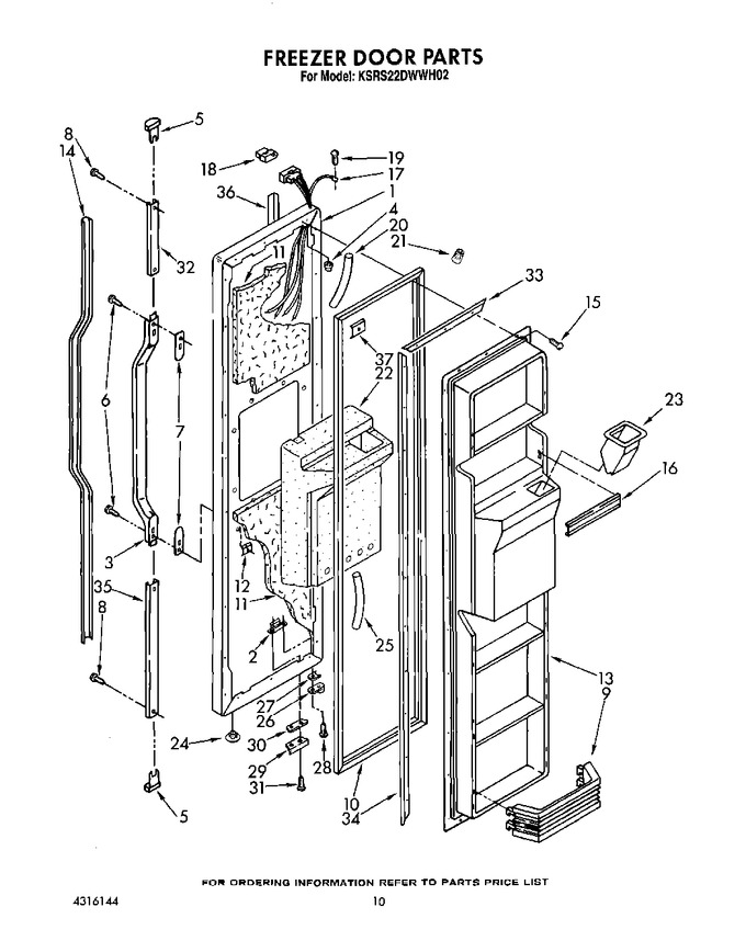 Diagram for KSRS22DWAL02