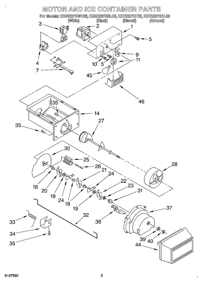 Diagram for KSRS22FGBL05