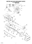 Diagram for 04 - Motor And Ice Container