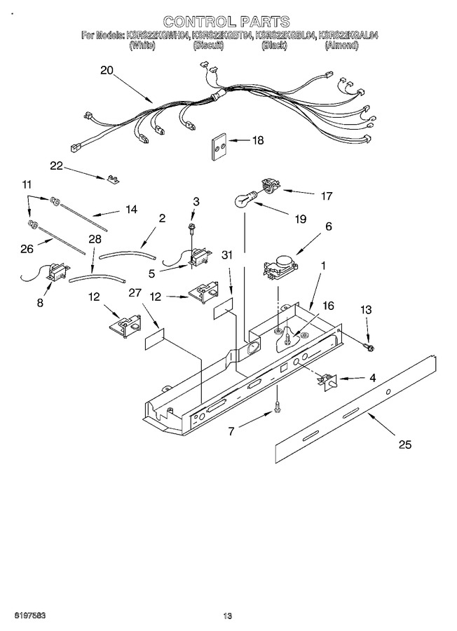 Diagram for KSRS22KGAL04