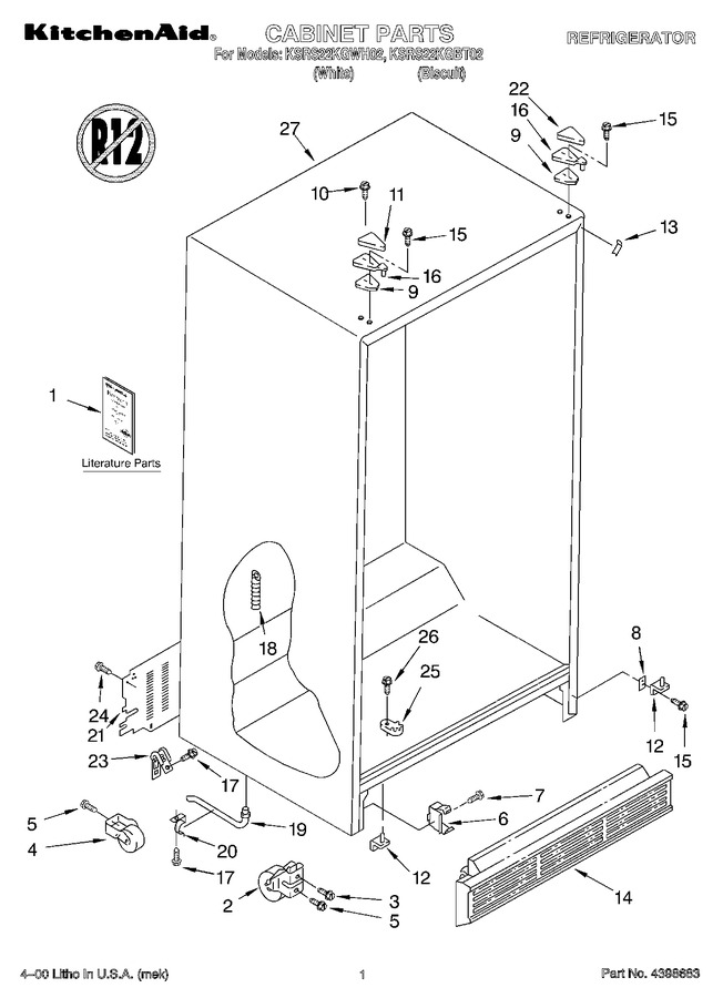 Diagram for KSRS22KGBT02