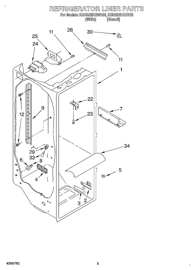 Diagram for KSRS22KGBT03