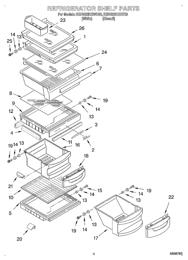 Diagram for KSRS22KGWH03