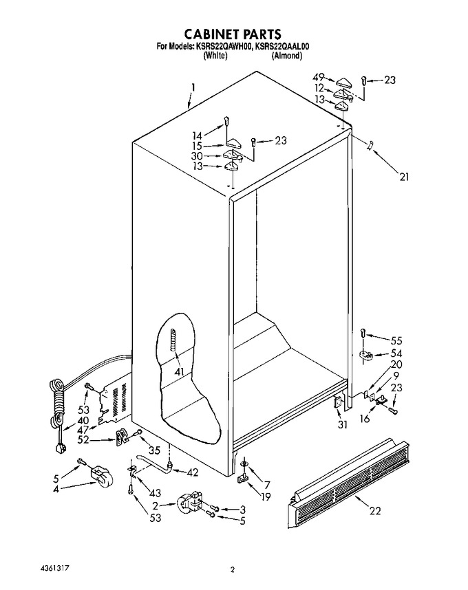 Diagram for KSRS22QAWH00