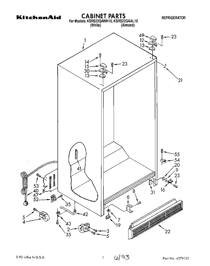 Diagram for KSRS22QAWH10