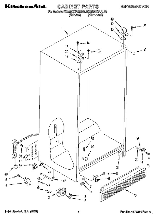 Diagram for KSRS22QAAL20