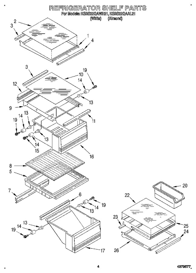 Diagram for KSRS22QAWH21