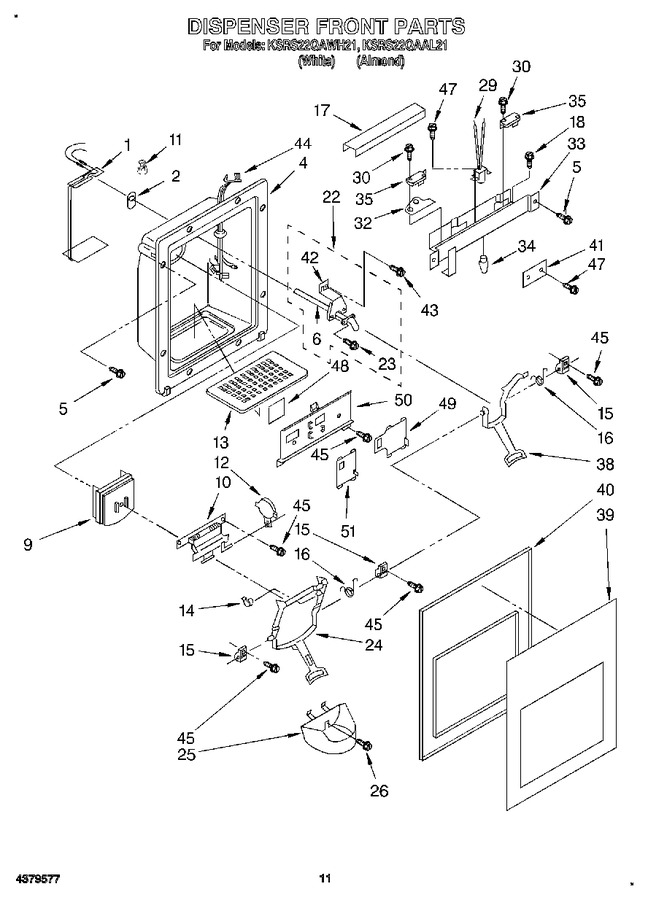 Diagram for KSRS22QAWH21