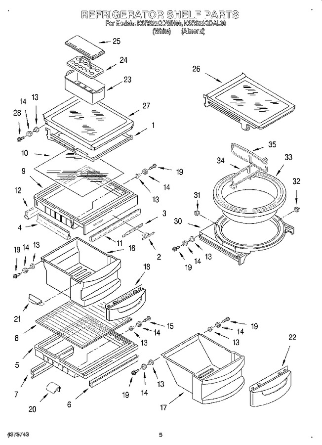 Diagram for KSRS22QDWH00