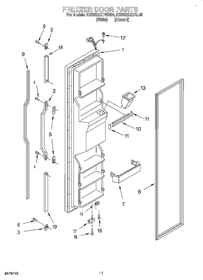 Diagram for KSRS22QDWH00